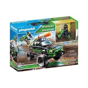 독일 플레이모빌 자동차 소방차 PLAYMOBIL Weekend Warrior OffRoad Action Truck 1435767