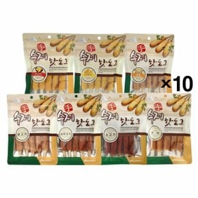 펫스토리 수제 핫도그 100g X10 고기말이 강아지 간식 (WBCAA86)