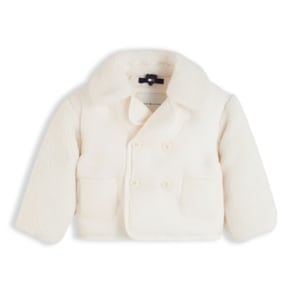 26년 F/W   T42G7NOT250BT1    [베이비] 더블 버튼 플리스 콤비 재킷