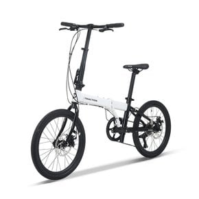 트랙션 F720 MTB 20인치 알루미늄 시마노7단 로드 접이식 성인 중학생 남녀공용 자전거 화이트