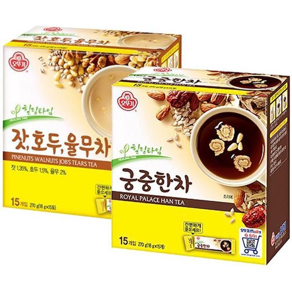 오뚜기 잣호두율무차 15T+궁중한차 15T (S11619507)