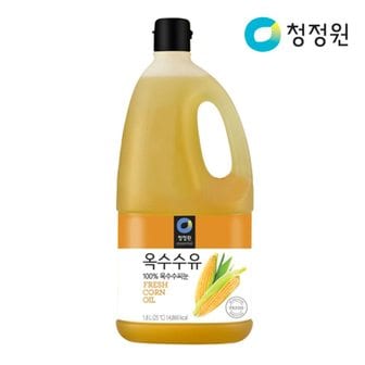  청정원 참빛고운 옥수수유 1.8L x3개