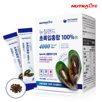 뉴트라라이프 [효도선물]뉴질랜드 초록입홍합 100%환 4000