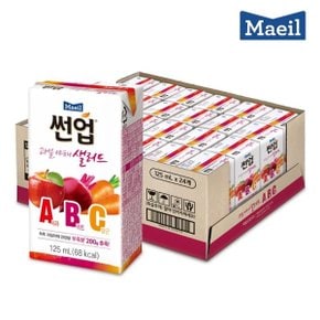 썬업 과일야채샐러드 ABC 125ml 24팩