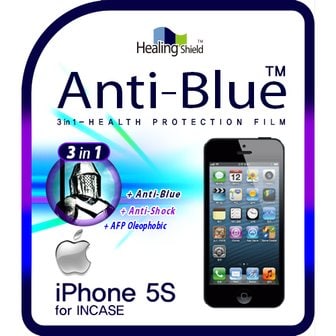 Healing Shield 아이폰5S 인케이스 3in1 블루라이트차단 필름 2매(HS140321)