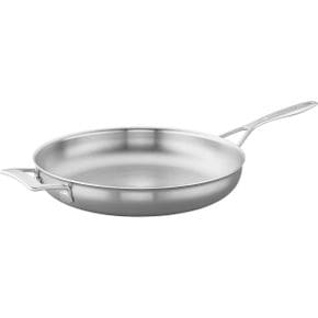 영국 드메이어 프라이팬 Demeyere Industry 5Ply 12.5inch 스테인리스 스틸 Fry Pan with Helper