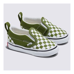 토들러 컬러 띠어리 체커보드 Slip-On 슬립온 V VN000D0SCIB1