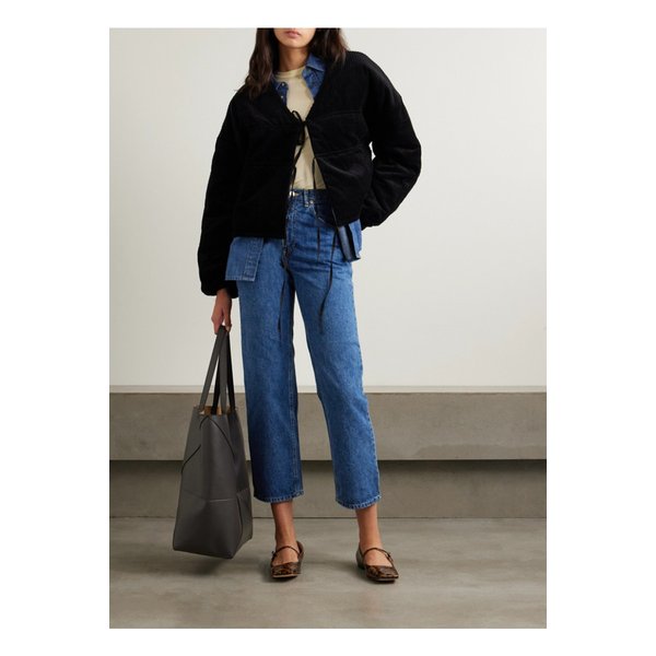 수지 콘디 조르디 하이라이즈 스트레이트 진 미드 데님 1647597342895227