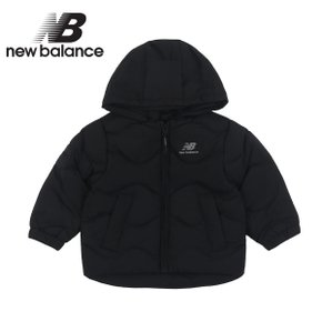 키즈 초경량 후드탈착 다운집업(NK9QC4303U-19)_블랙