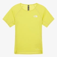 [노스페이스 공식] NT7UR39C 여성 선라이저 반팔 티셔츠_LIME GREEN