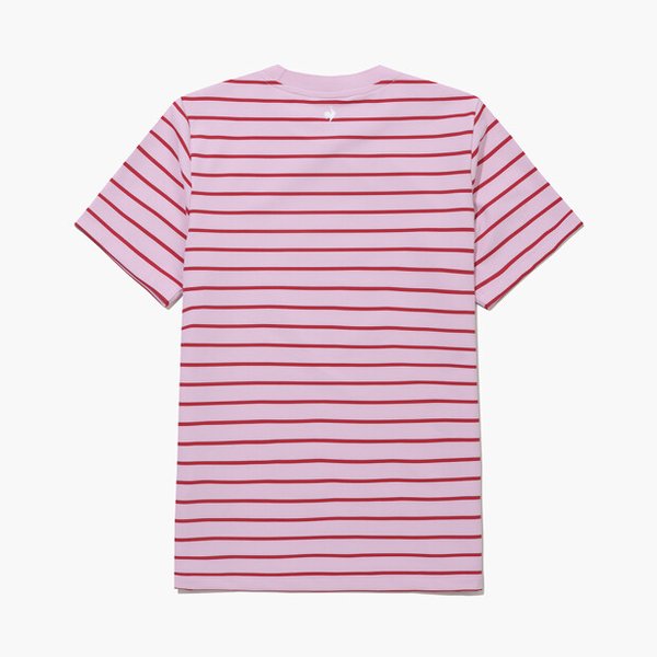 [여주점] 여성 스트라이프 라운드넥 반팔 티셔츠 GQ222LRS44  CORE