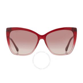 4664652 Jimmy Choo Burgundy Gradient Cat Eye Ladies Sunglasses