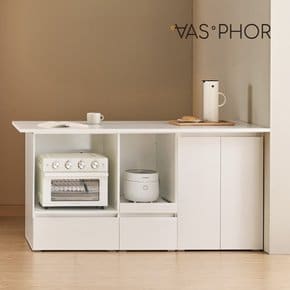 토르타 아일랜드 식탁 홈바 테이블 보조 수납장 조리대 1700 반도어 렌지대 밥솥형