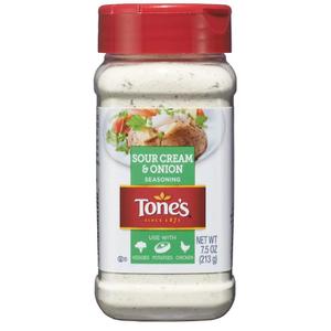 톤즈 [해외직구] 톤즈 사워 크림 어니언 시즈닝 213g Tones Sour Cream Onion Seasoning Blend (7.5 oz.)