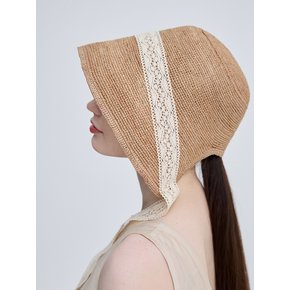 VINTAGE RAFFIA BONNET 빈티지 라피아 보닛 (24SS)