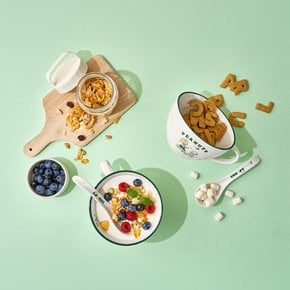 [N4택배] 락앤락 스누피 도자기 시리얼볼 세트