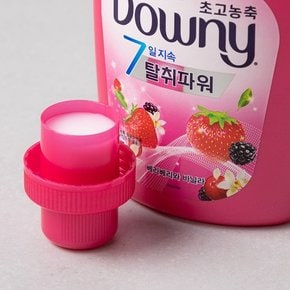 섬유유연제 핑크 베리베리와 바닐라크림 본품 1L