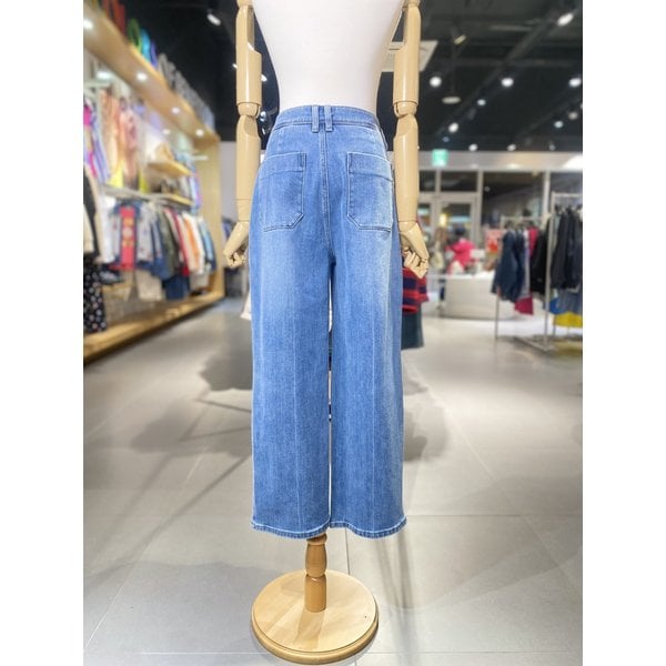 [여주점] 라인 디테일 데님 팬츠 (BADP62531)