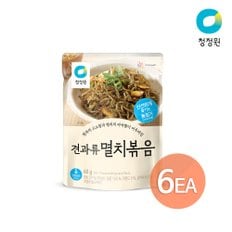 청정원 견과류 멸치볶음(냉장)60g x 12개