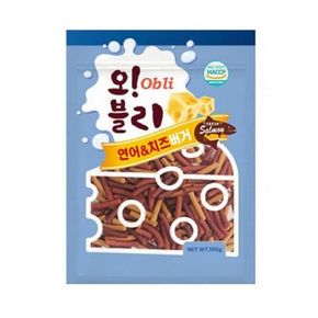 오블리 연어/치즈버거 100g (80개입)