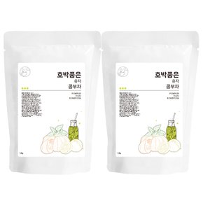 호박품은 유자 콤부차 삼각티백 1.5g x 50티백 2봉