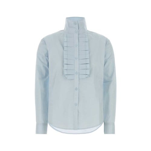 기마구아스 여성 셔츠 롱 긴팔 FW26 블루 CHRISSHIRT