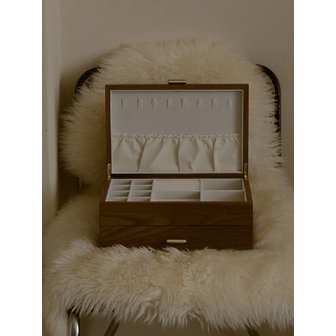 레트로핑거 유즈풀 2단 서랍 우드보석함 Useful 2Drawer jewelry box