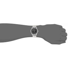 (ALIUS) 손목 시계 아날로그 여성용 손목 시계 블랙 A40M02