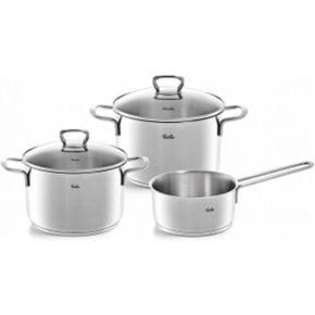 일본 휘슬러 냄비 Fissler 04011203000 스테인리스 스틸 Pot Set A Stew 7.9 inches 20 cm / 9.4