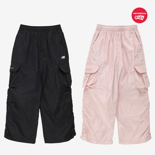 뉴발란스키즈 NBgC Cherry Blossom_셔링 포인트 우븐 파라슈트 팬츠 (NK9LG2771G)