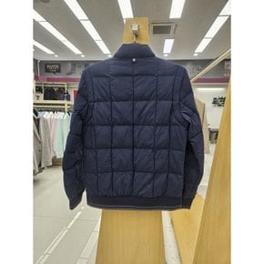 남성 골프 사각 퀄팅 점퍼 X1RWWBM01 NAVY