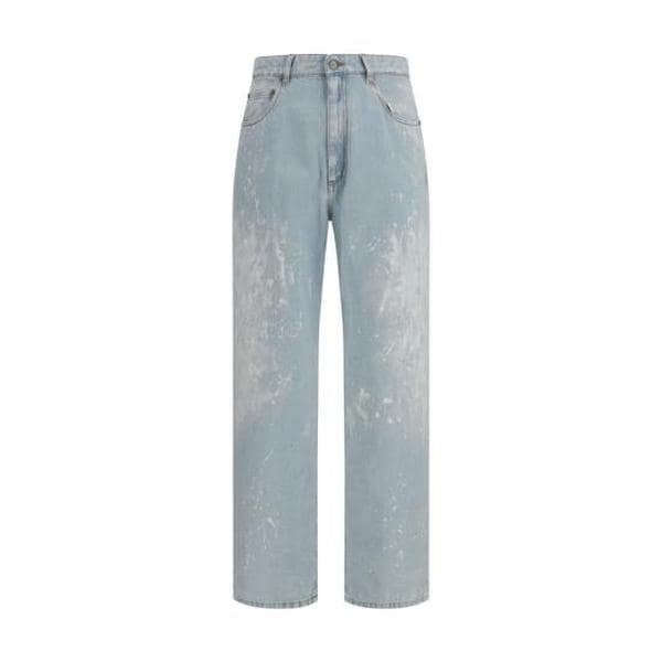 확대된 대표 MM6 메종마르지엘라 데님 팬츠 MMSH2LA0054M30055966BB BLUE