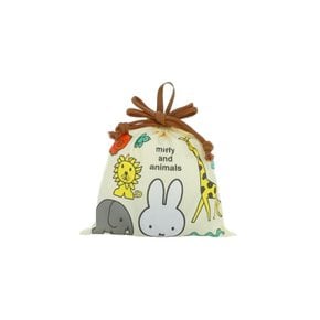 마루마코토 급식 봉투 컵통 컵주머니 주머니 소 miffy 미피 미피와 동물씨 유치