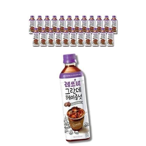 [건강나라] 롯데칠성음료 레쓰비 그란데 헤이즐넛 500ml x 24개 1박스(1)