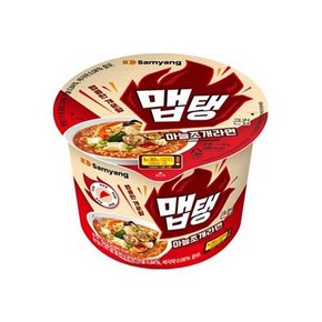 삼양 맵탱마늘조개라면 큰컵 110g 16개