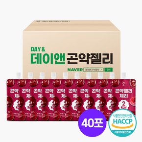 데이앤 곤약젤리 체리 150g 40팩