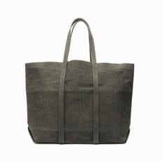 [AMIACALVA]아미아칼바 워시드 캔버스/WASHED CANVAS 6POCKETS TOTE (M) KHAKI/ACD1M80005A23