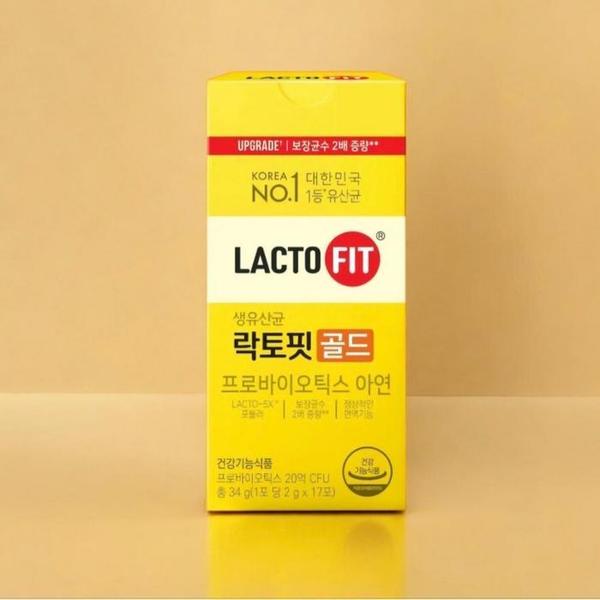 락토핏 골드 프로바이오틱스 유산균 아연 스틱 2g 17포 (S47587549)