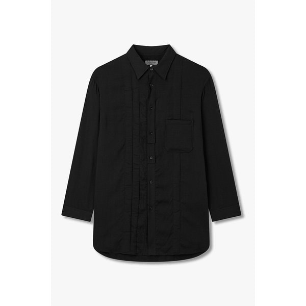 [HOMME]패딩 패치 셀룰로오스 셔츠 6625331001000