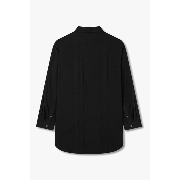 [HOMME]패딩 패치 셀룰로오스 셔츠 6625331001000