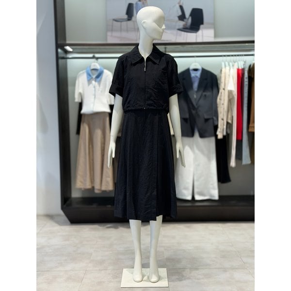 [시흥점] 크롭 점퍼 집업 원피스 Z252MSE008