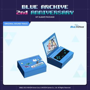 블루 아카이브 2주년 기념 OST KIT 앨범 패키지 (BLUE ARCHIVE 2nd ANNIVERSARY OST - KIT ALBUM...