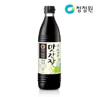  청정원 맛간장 국찌개용 840ml x6개