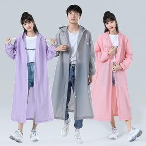 성인용 우비 EVA 150g 남녀공용 파스텔 무광 등산 낚시 캠핑 비옷 우의 wk19