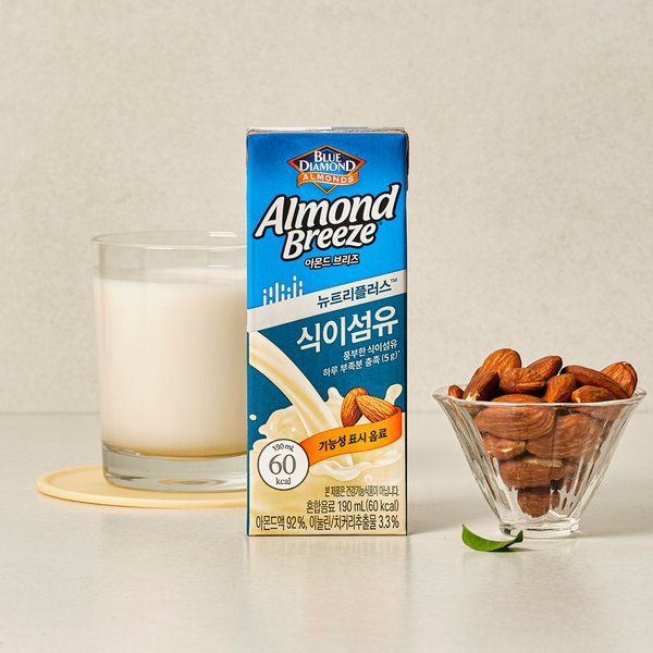 아몬드브리즈 식이섬유 190ml 24팩