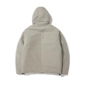 559 HOOD PADDING JUMPER_BEIGE