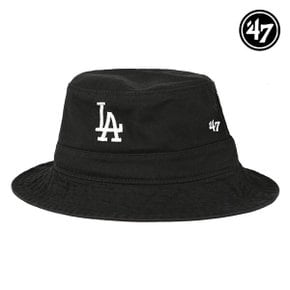 47브랜드 LA다저스 MLB 버킷햇 남자 여성 등산 낚시 벙거지 모자 B-BKT12GWF-BK_
