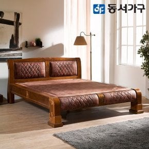 ML 엔틱 고급 원목 명품 황토볼 퀸 Q 흙침대 DF635868