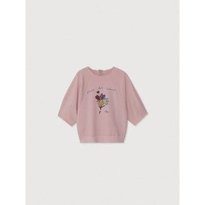 BOUQUET SWEAT SHIRT [PINK]