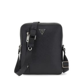 HO3E3A20 TORINO Double Zip Crossbody With Vertical Zip_BLACK